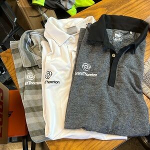 3 Men's Ricky Fowler Puma golf polos